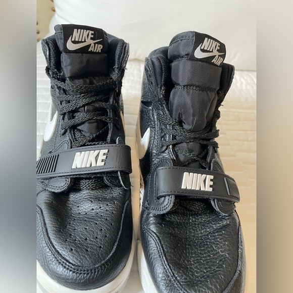 Air Jordan Boys Legacy 312 AT4040-001 Black Cement High Sneakers Size 6.5 Youth - Picture 6 of 14